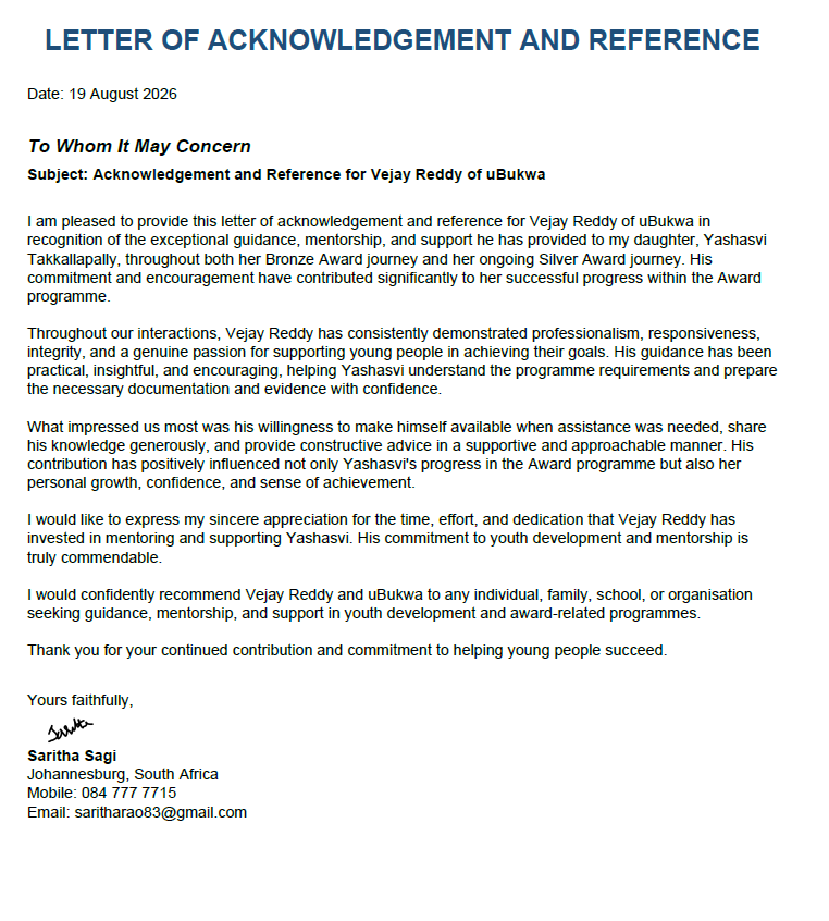 Reference Letter 2 Reference Letter 2
